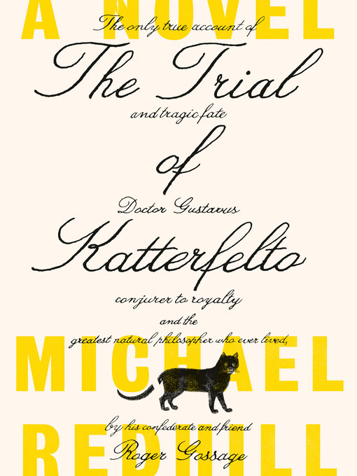 The Trial of Katterfelto by Michael Redhill